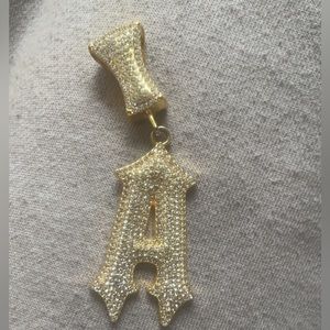 “A”initial pendant